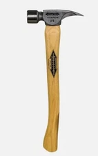 Stiletto 18" Titanium Hickory Hammer 14OZ Milled/Curved TI14MC NEW