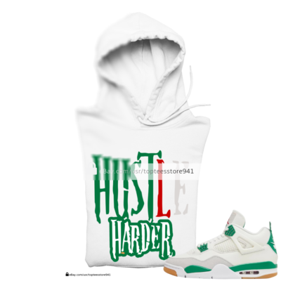 Hoodie To Match Air Jordan 4 Retro SP Pine Green | eBay