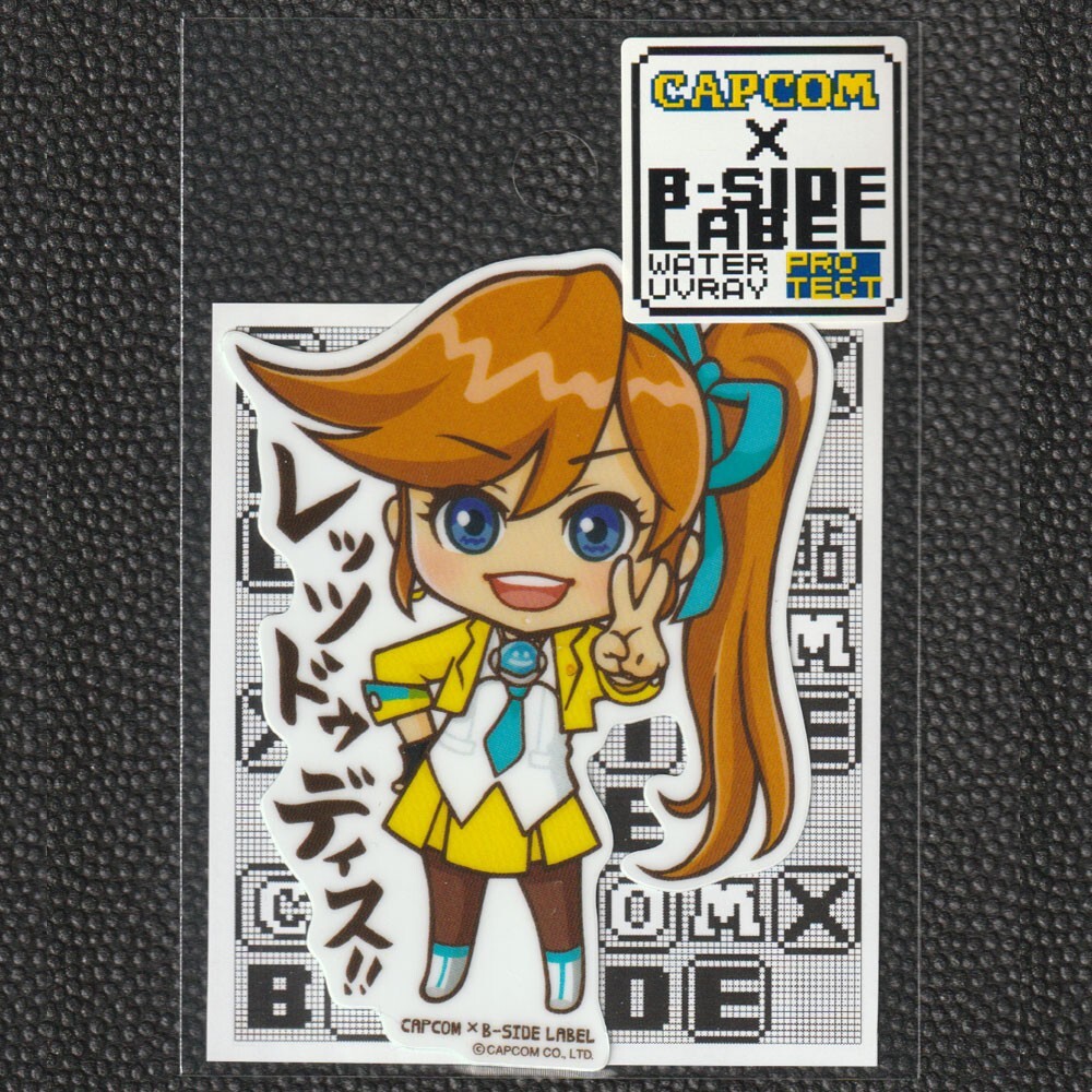 CAPCOM B-Side Label Sticker The Great Ace Attorney Chronicles