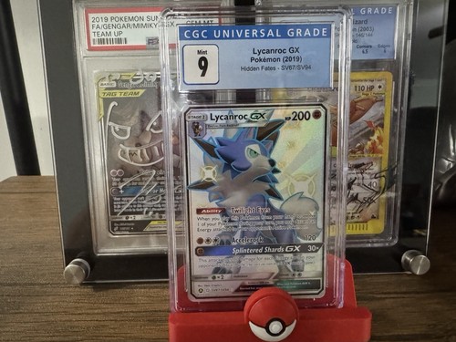 Lycanroc-GX graded CGC 9 for sale on eBay