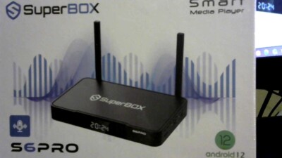 SuperBox S6 PRO FREE Shipping BRAND NEW OVER 1700 CHANNELS PRELOADED REAY TO USE