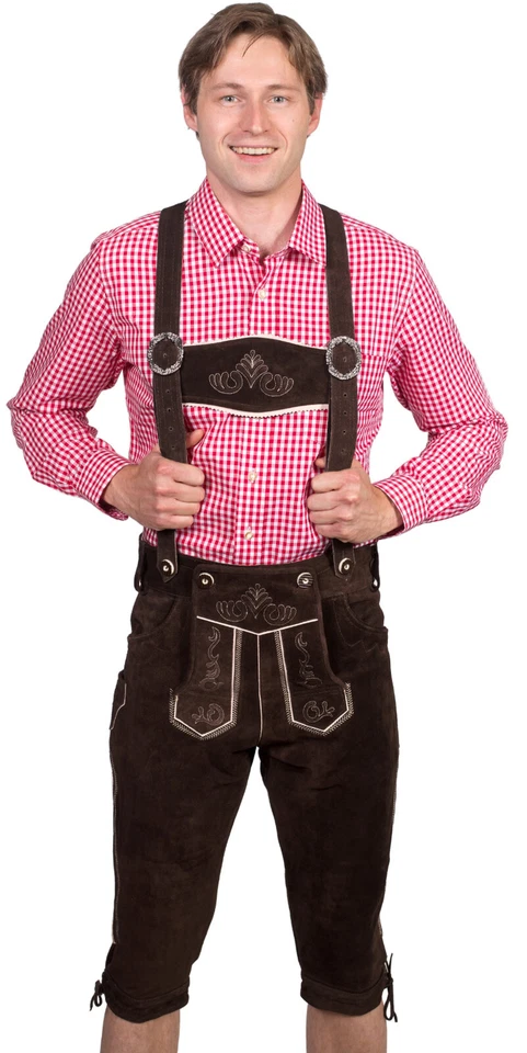 SYMPHONIE WESTERWALD Herren Trachten Lederhose mit kleinen Fehlern REDUZIERT - Bild 2 von 4