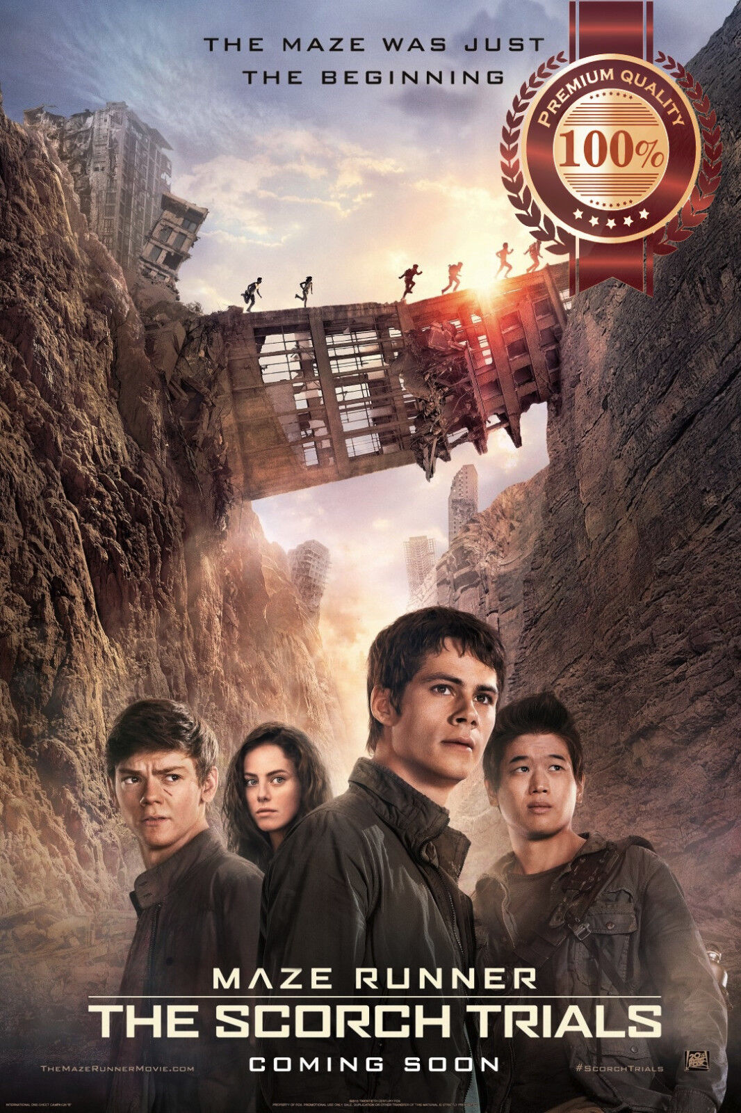 GB Eye XPE160347 Maze Runner 2 - Scorch Trials Poster Print, 24 x 36 