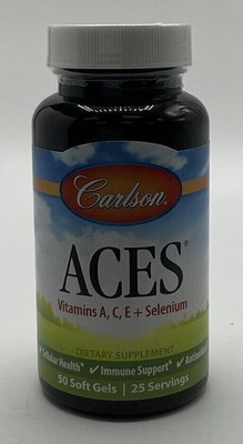 ACES, Vitamins A, C, E + Selenium, 50ct (Exp: 06/25)