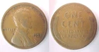 1921 P Lincoln Cent Fine Plus F +
