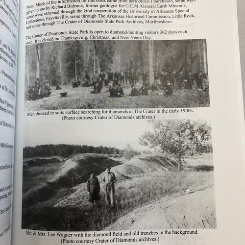 New Book Genuine Diamonds Found In Arkansas Crater of Diamonds State Park - Picture 7 of 10