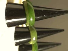 Eleganter Jade-Nephrit-Ring &ndash; 19 mm Innendurchmesser