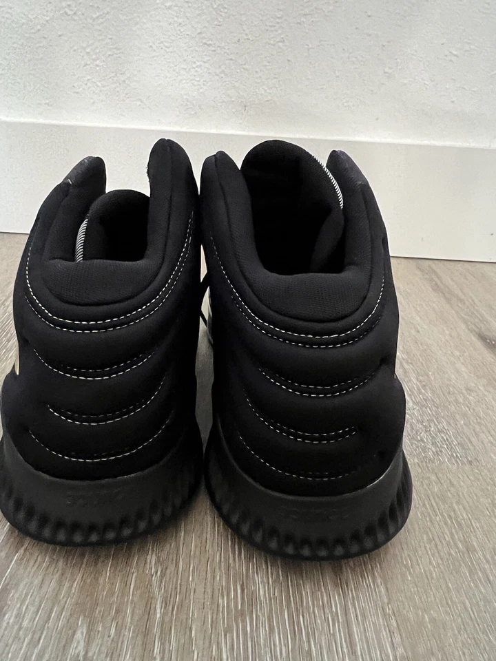 Tênis de basquete Adidas masculino preto Mad Bounce 2018 tamanho 14 D97376 - Imagem 4 de 4