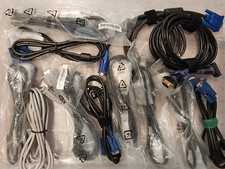 Pack Lot of 10 VGA Video Cables Male to Male 10x