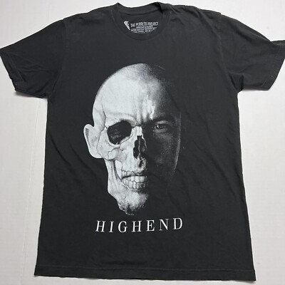 The Peralta Project, Art In Progress, High End crewneck t-shirt in black Size: S