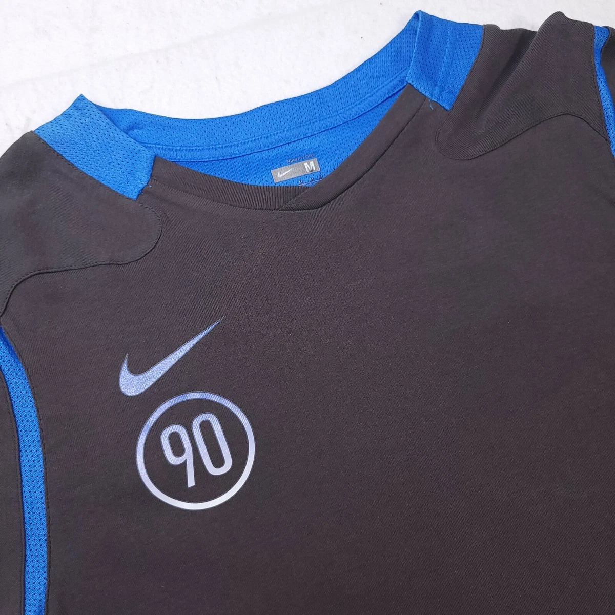 Vintage 2000s Nike Total 90 Dri-Fit Men's Soccer Shirt Sz M NWT NOS RARE Retro