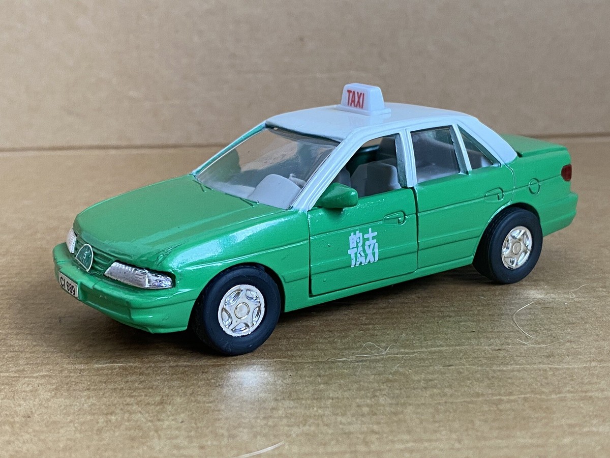 Sseca Toy Kia Sephia Taxi, 1:33 Scale, Die Cast, Pull Back, V-RARE