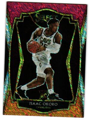 追加あり roccaさん専用 2020-21 Panini Select Isaac Okoro #182 Red White Orange Shimmer RC