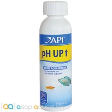 API pH Up 4oz Increase Freshwater Aquarium pH Safe for Plants and Fish