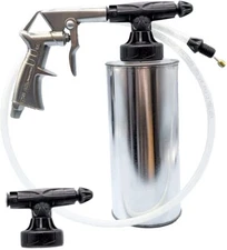 BLYSK K200 Air Undercoating Gun with Suction Feed Cup, Nozzle Wand Attachment