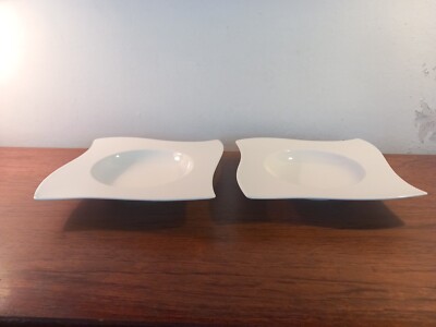 Villeroy & Boch NewWave Pasta Plate - Large 28 Cm White Porcelain Plate, Dishwasher Safe - View #2