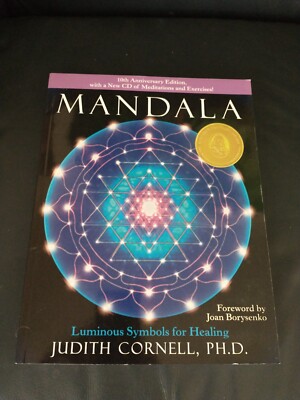 Mandala Luminous Symbols for Healing by Judith Cornell 9780835608473 | Brand New