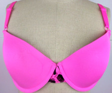 Fruit Of The Loom RN 97431 Pink Nylon Underwired T Shirt Bra Size 36 D    23 