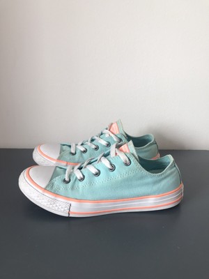 childrens turquoise converse