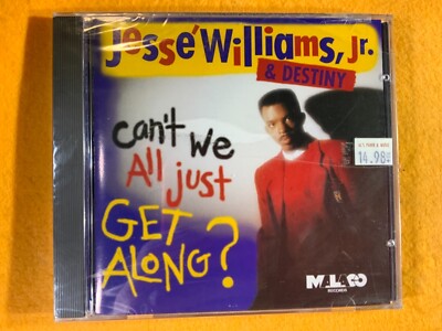 G7-36 JESSE WILLIAMS, JR. Can t We All Just Get Along? - SEALED - GOSPEL 1996 CD