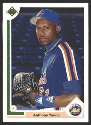 Anthony Young #65F 1991 Upper Deck Final Edition New York MetsRC Rookie