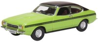 Oxford Diecast 1:76 Ford Capri Mk2 LimettengrüN Modellauto - 76CPR001 Neu
