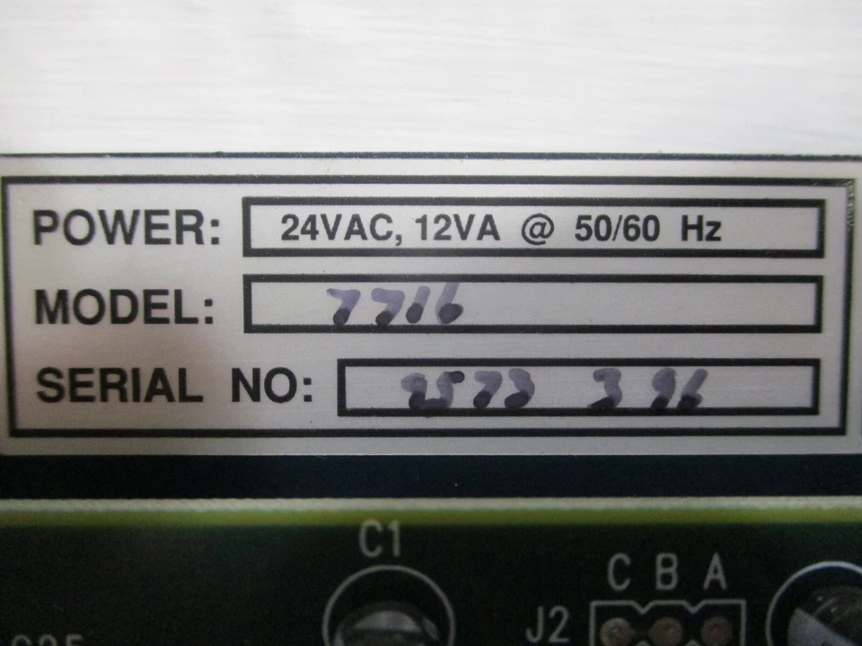 CSI 7716 Process Control Unit 24V 12VA Boards 330375-02G & 330400-01C Controller - Image 4 of 4