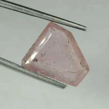 6.35 cts pink tourmaline faceted free form cut, Brazil