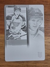 Hockey Printing Plates - Panini The Cup UD Upper Deck - Autographed