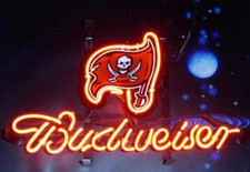 Tampa Bay Football Team Glass Visual Lamp Neon Light Sign Decor Club Cave 17