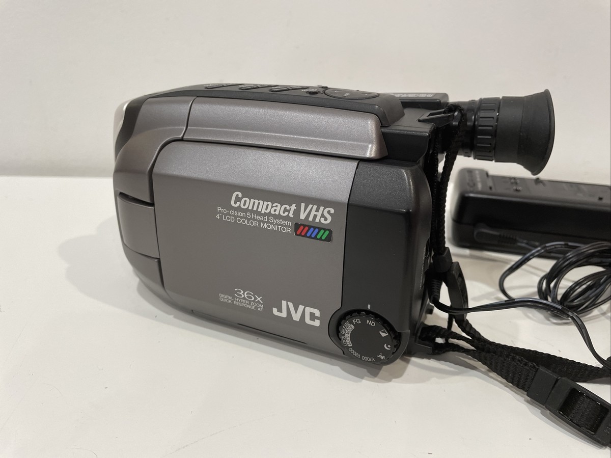 JVC GR-AXM80 Compact VHS Camcorder VHS-C Tapes Japan Made | eBay