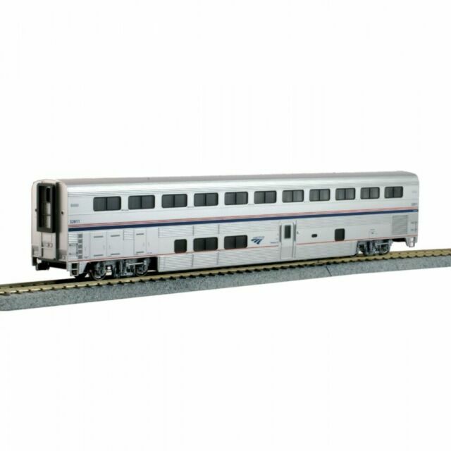 ho scale amtrak superliner train set