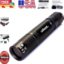 Upgraded V3 Mini UV Flashlight - 5 Hour Runtime, Accidental Operation Protected