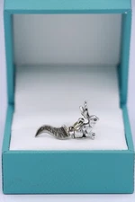 Sterling Silver Jack Rabbit Jackalope Charm - SAN ANTONIO TEXAS