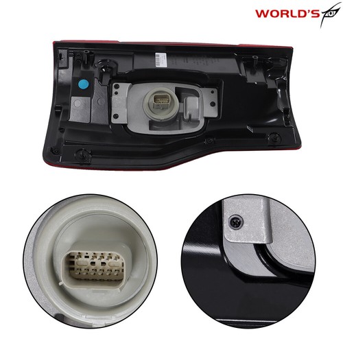 For 2020-2022 Ford F250 F-350 Tail Light w/ Blind Spot LED Clear Rear Right Side - Picture 12 of 17
