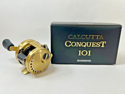 Shimano 21 CALCUTTA CONQUEST 101 Left 5.6 Casting Reel Brand New in Box