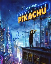 Chris Geere "Pokemon Detective Pikachu" AUTOGRAPH Signed 8x10 Photo ACOA