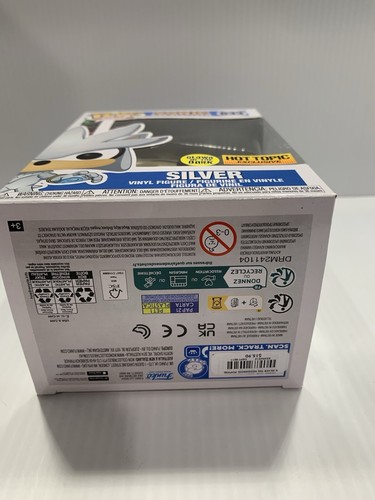 Figura de plata Funko Pop Sonic The Hedgehog 30 aniversario Brilla en la oscuridad - Imagen 6 de 6