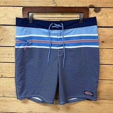Vineyard Vines Men s Performance Stretch Swim Trunk/Board Shorts Sz 32 Blue