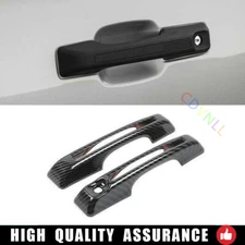 For Ford Bronco Sport 2DR 2021-2023 Carbon Fiber Exterior Side Door Handle Strip