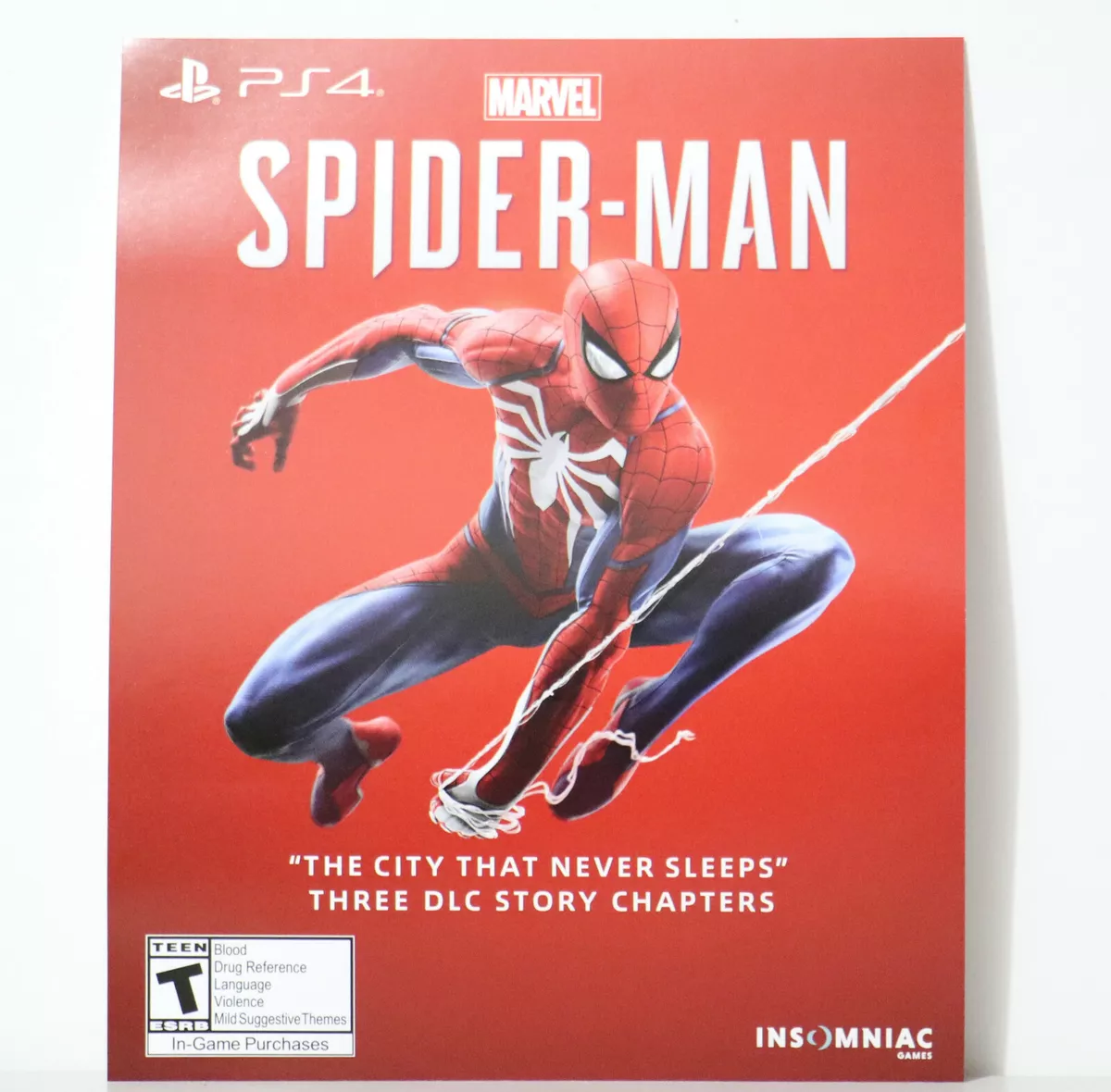 Spider-Man Game of the Year Edition The City That Never Sleeps DLC Add-On  PS4