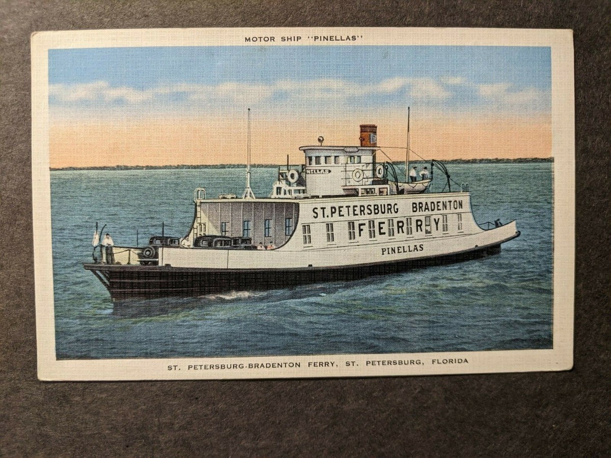 Ferry PINELLAS, Petersburg-Bradenton, FL Naval unused post