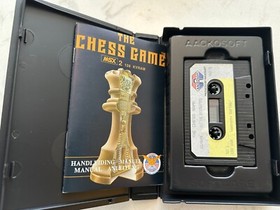 Vintage The Chess Game Video Game for MSX MSX2 on Cassette Tape