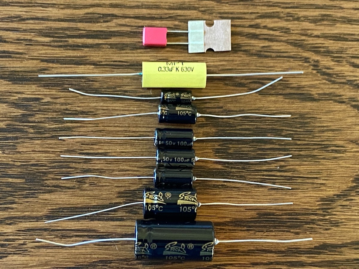 DCC(ディープチェンジクレアチン) Seeburg DCC Jukebox Control Center REBUILD KIT Capacitors Recap
