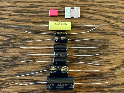 Seeburg DCC Jukebox Control Center REBUILD KIT Capacitors Recap DCC1 DCC2