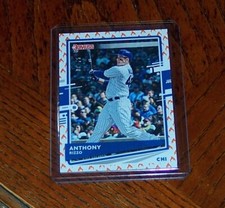 2020 Donruss Variations On Fire #132 Anthony Rizzo 8/75 -