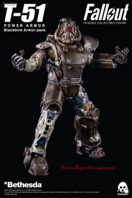 Perfect Threezero 1/6 Fallout T-51 Power Armor Blackbird Aromr