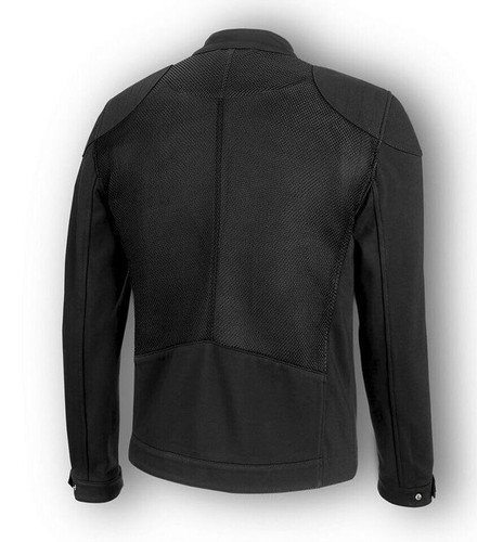NEW HARLEY DAVIDSON 3D MESH ACCENT CASUAL SLIM FIT JACKET BLACK X LARGE XL - Picture 6 of 7