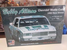 Salvinos JR Models BAMC1982R Bobby Allison Chevrolet Monte Carlo 1982 model kit