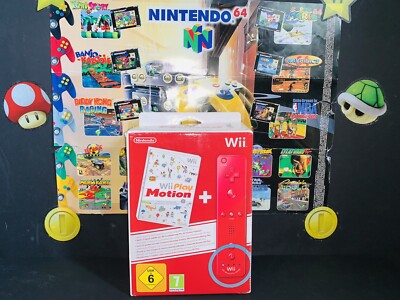 NINTENDO Wii || Wii PLAY MOTION IN BIG BOX | KOMPLETT | GARANTIE & BLITZVERSAND 
